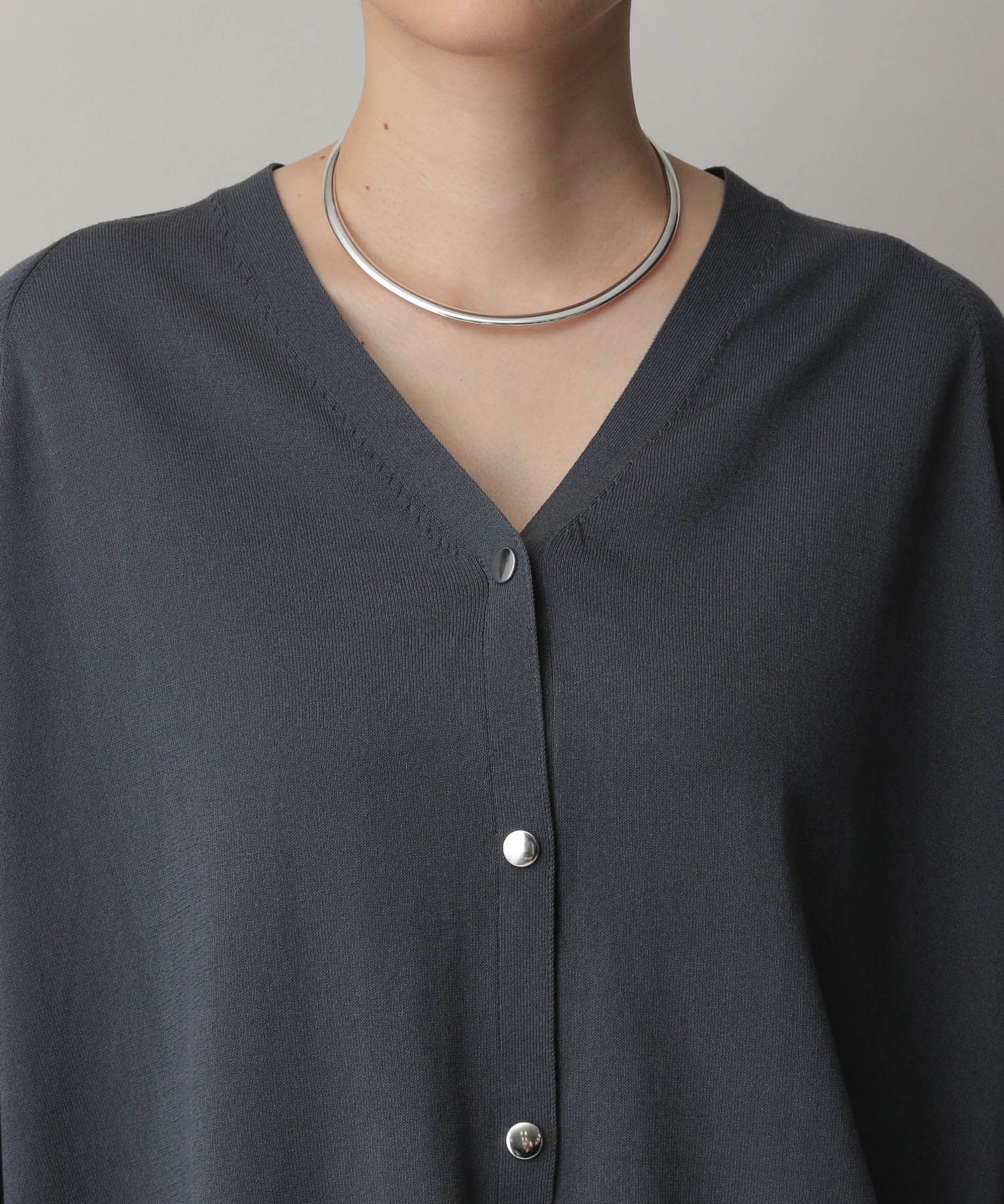 A part by 「【UVカット】ドロストビッグVカーディガン」|ニット・セーター|