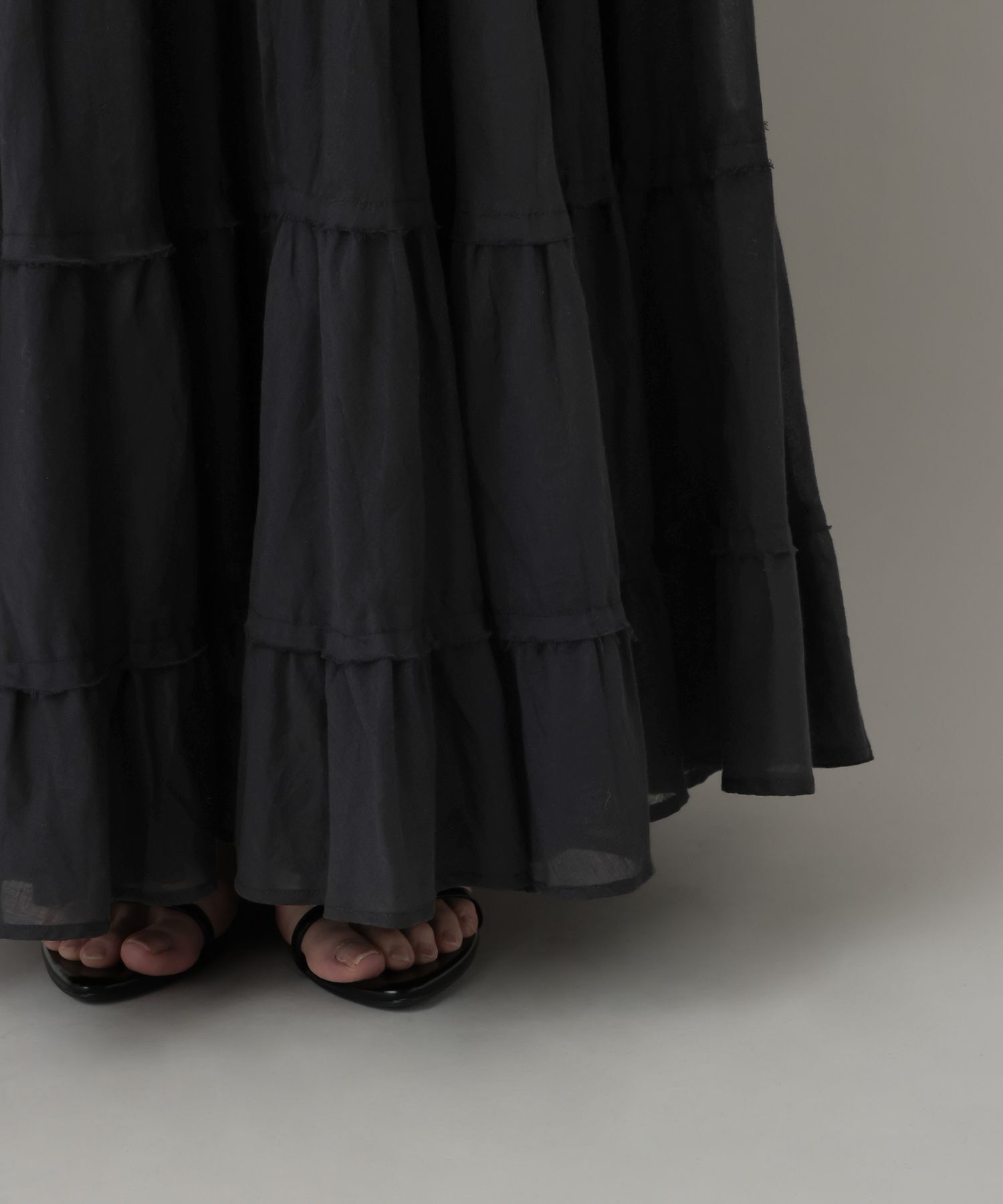A part by 「コットンティアードスカート」|スカート|