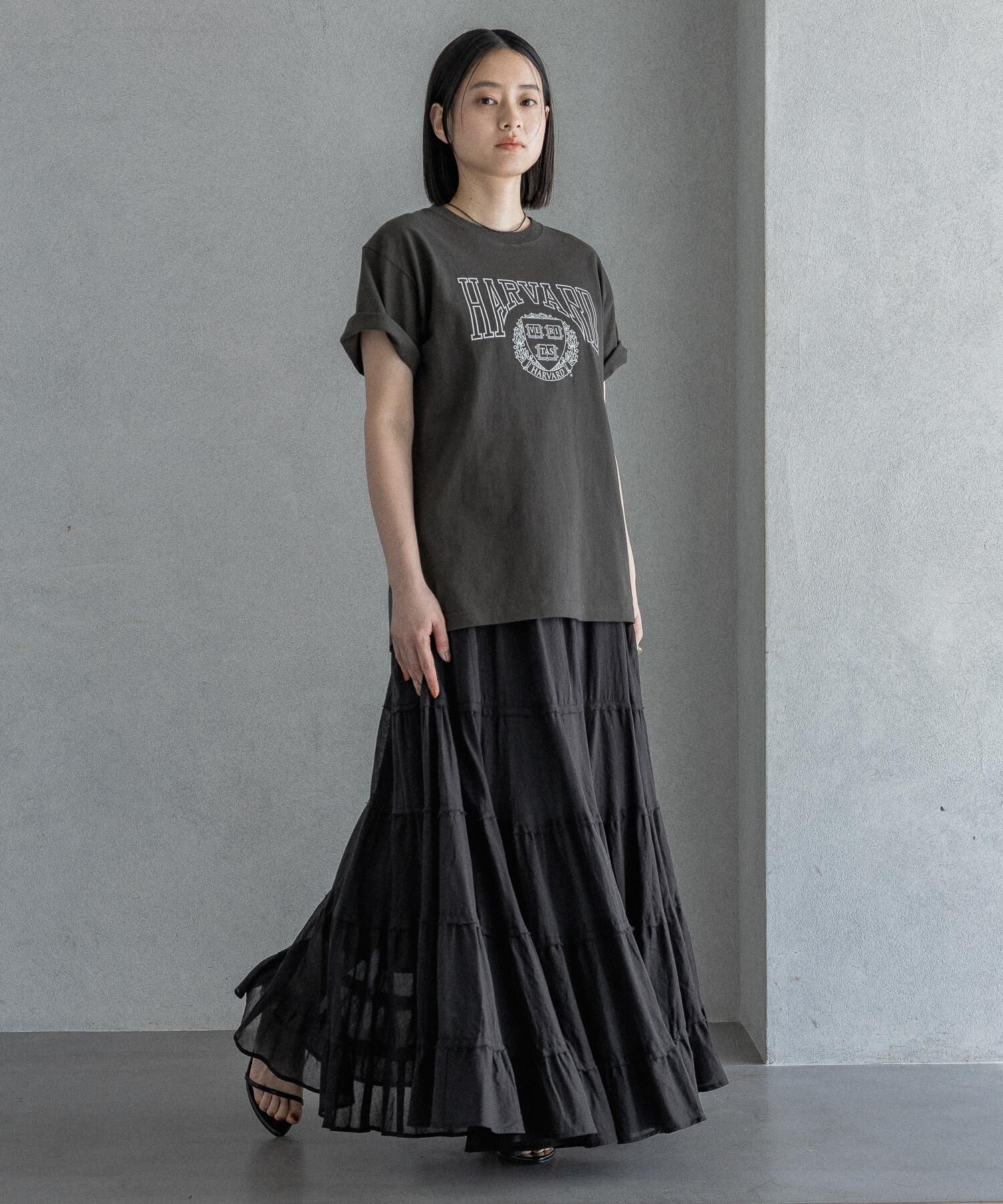 A part by 「コットンティアードスカート」|スカート|