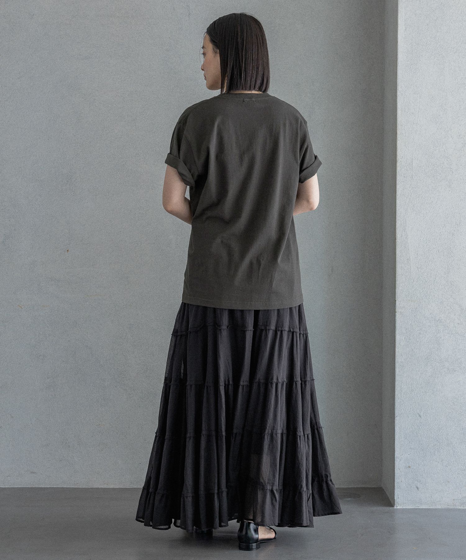 A part by 「コットンティアードスカート」|スカート|