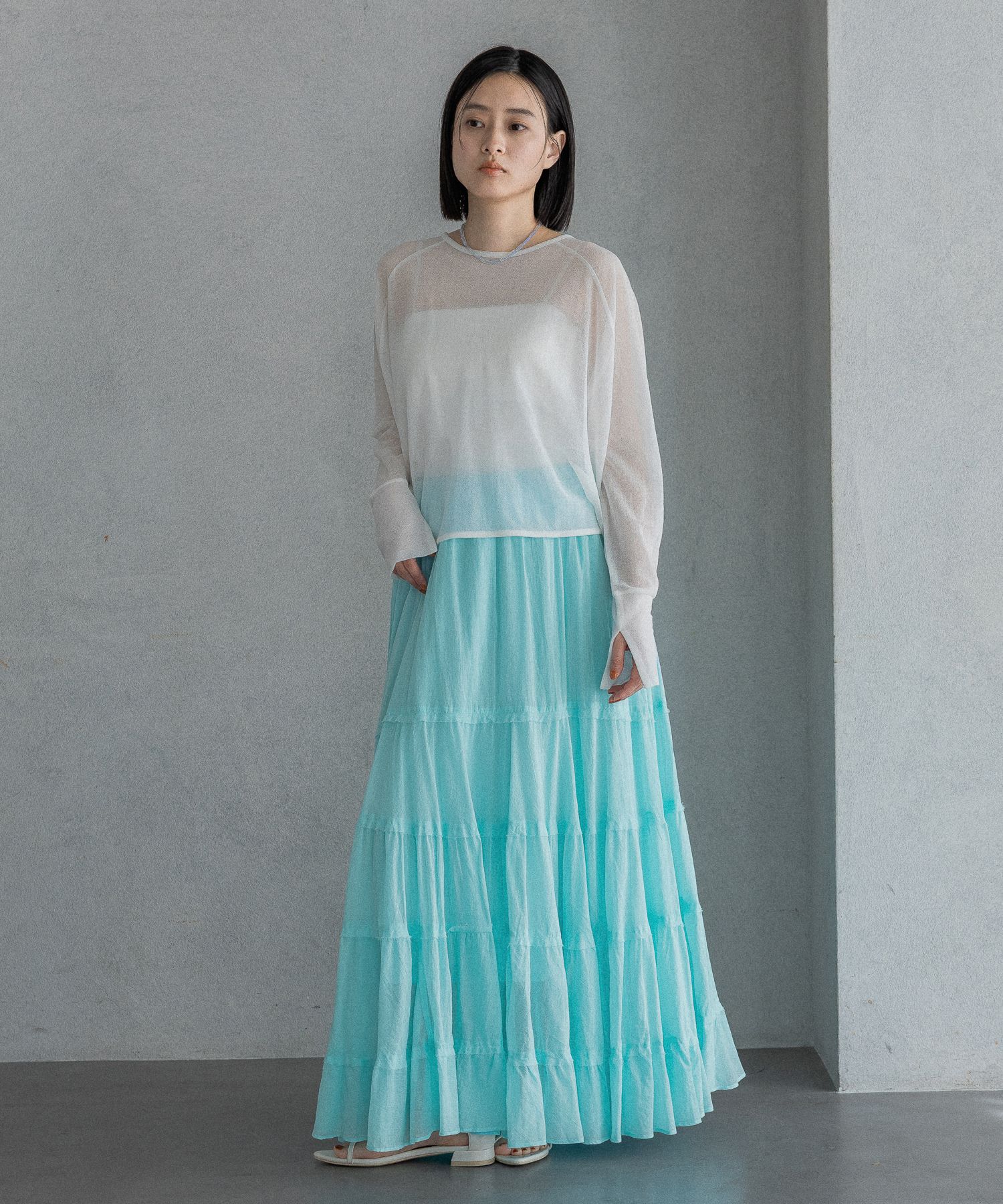 A part by 「コットンティアードスカート」|スカート|