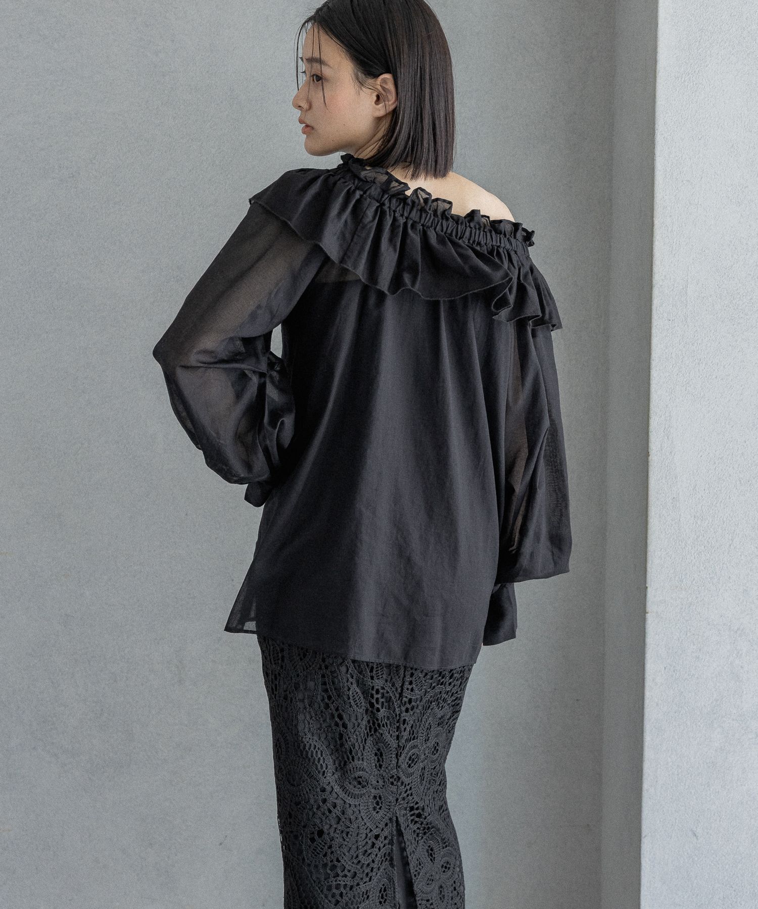 A part by 「フリルギャザーオフショルブラウス」|シャツ・ブラウス|