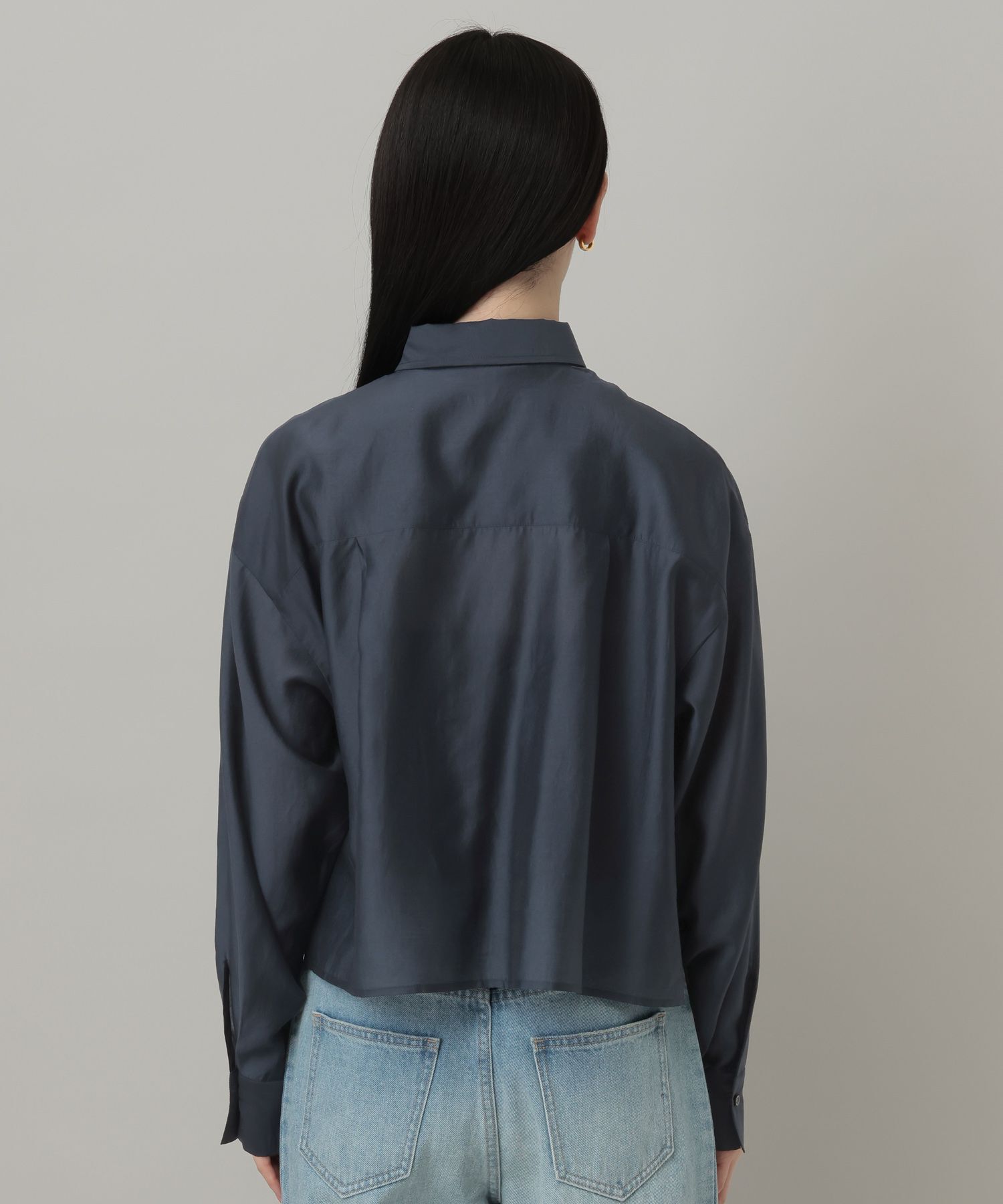 A part by 「シアークロップドシャツ」|シャツ・ブラウス|