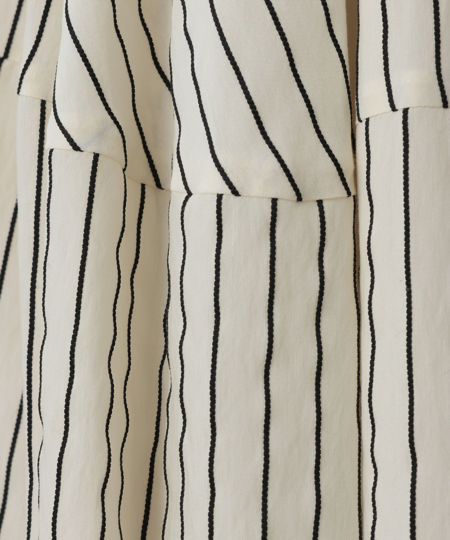 A part by 「ストライプパネルフレアースカート」|スカート|