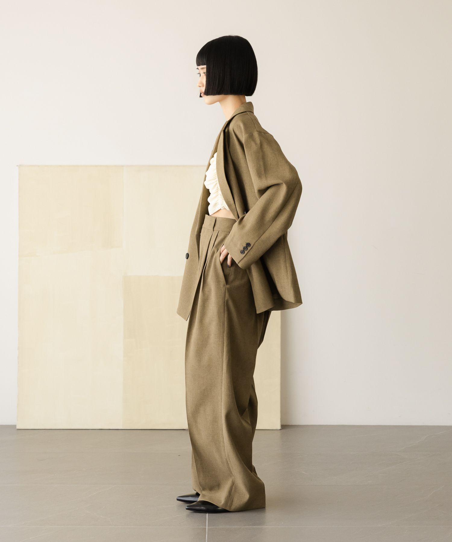 LOWRYS FARM「ホップサックダブルジャケット」|その他|