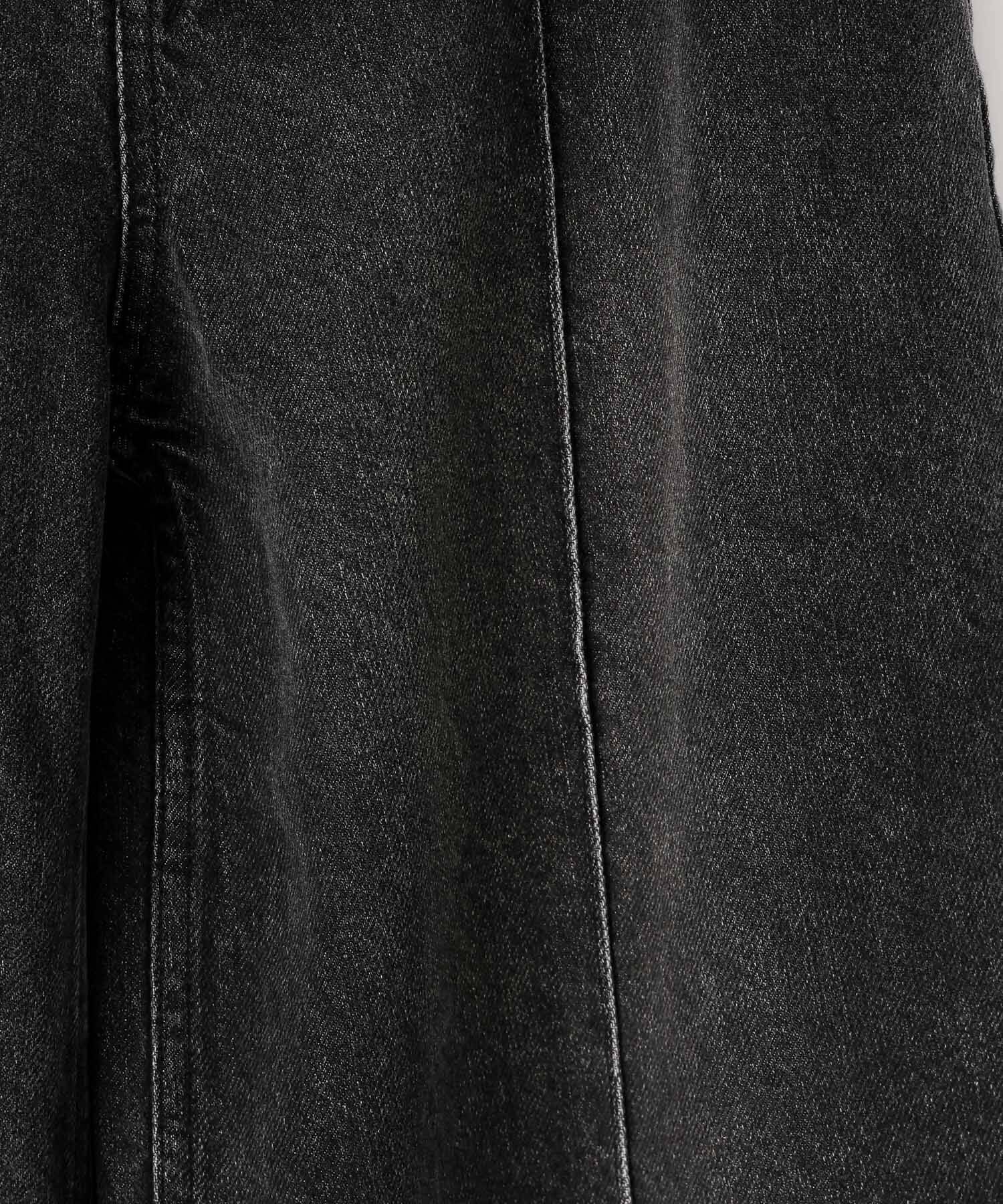 LOWRYS FARM「ハイウエストバギーデニム」|デニム|