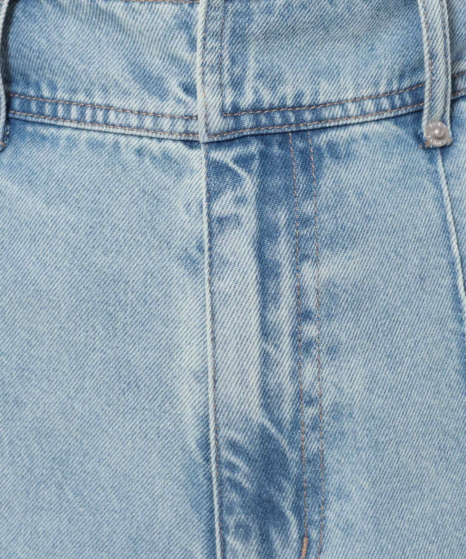 LOWRYS FARM「ハイウエストバギーデニム」|デニム|