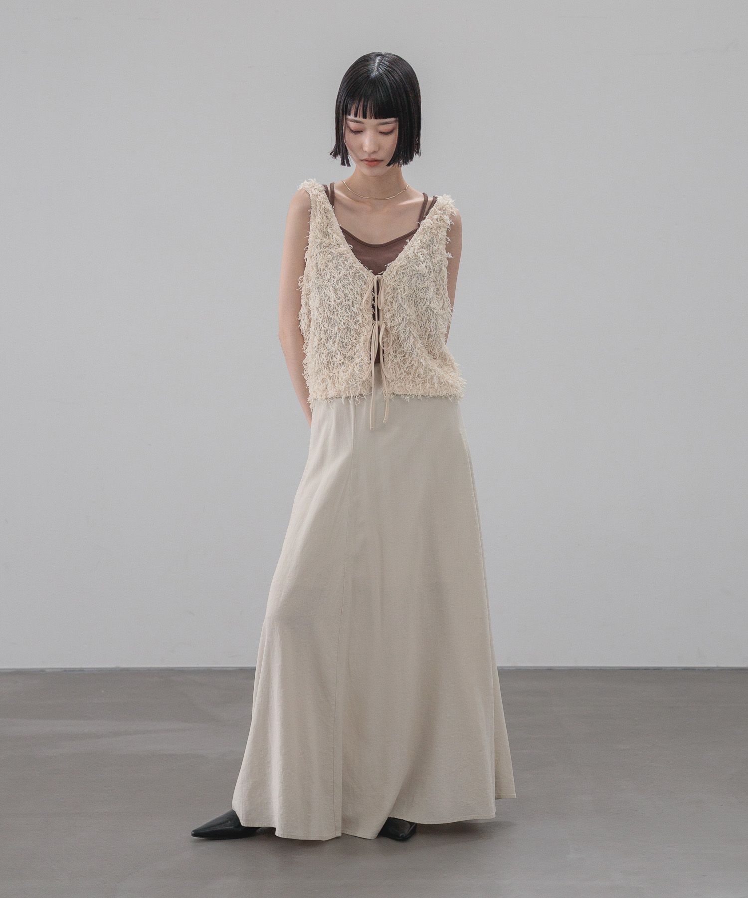 LOWRYS FARM「フェザー２ＷＡＹベスト」|タンクトップ|