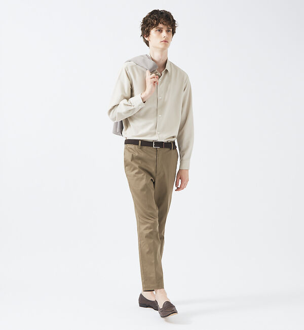 ABAHOUSE「レギュラーカラーストライプ 長袖シャツ」|シャツ・ブラウス|