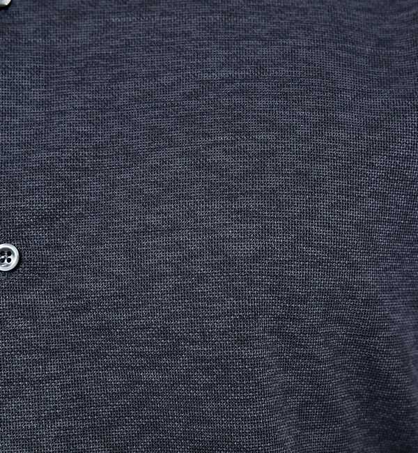 ABAHOUSE「【ON/OFF兼用】MESH JERSEY ボタンダウンシャツ / FLEX S」|シャツ・ブラウス|