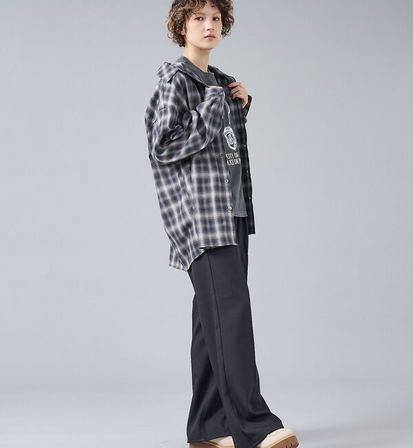 ABAHOUSE「【Revo. / レヴォ】TH-4105 オンブレチェック 長袖シャツ / ユニ」|シャツ・ブラウス|