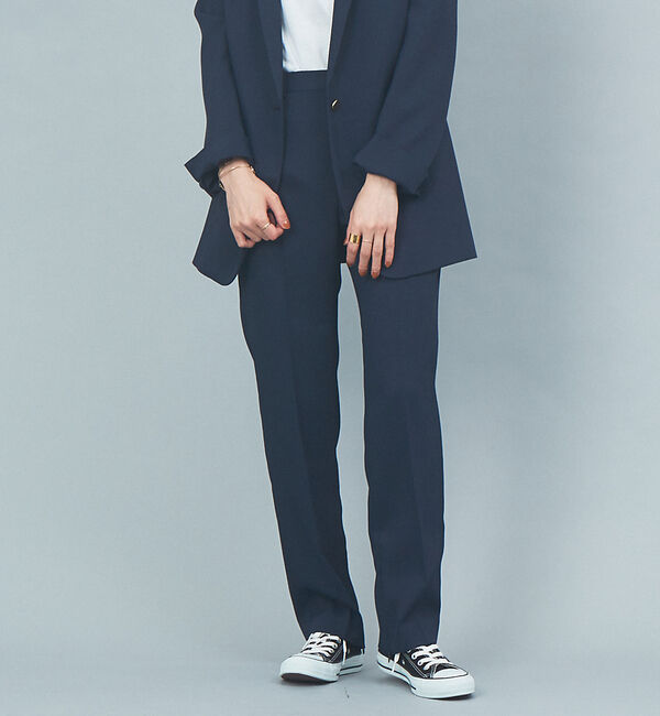 Rouge vif「【セットアップ対応】ツィルテーパードパンツ」|その他|ネイビー