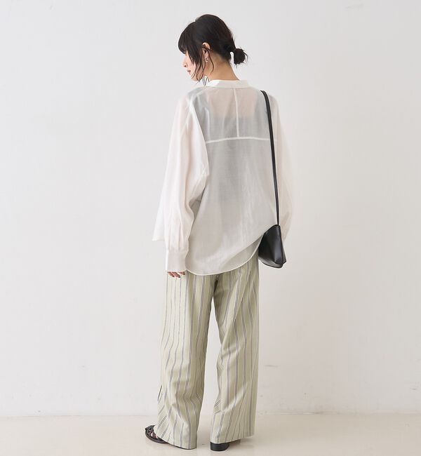 Rouge vif「ストライプイージーパンツ/ウエストゴム【予約】」|その他|