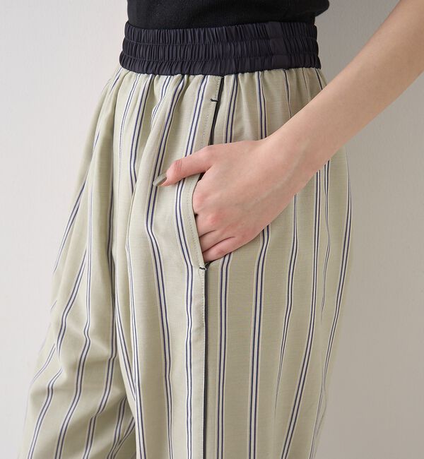 Rouge vif「ストライプイージーパンツ/ウエストゴム【予約】」|その他|