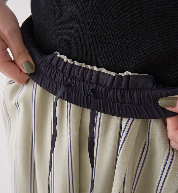 Rouge vif「ストライプイージーパンツ/ウエストゴム【予約】」|その他|