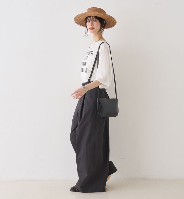 Rouge vif「シアーロゴオーバーサイズTシャツ」|Tシャツ・カットソー|