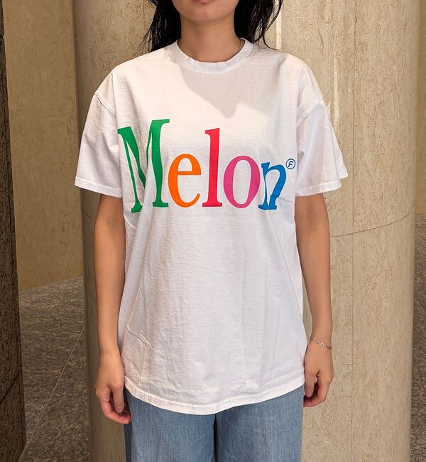 Rouge vif「【byeA./バイエー】Melon TEE/ロゴTシャツ」|Tシャツ・カットソー|
