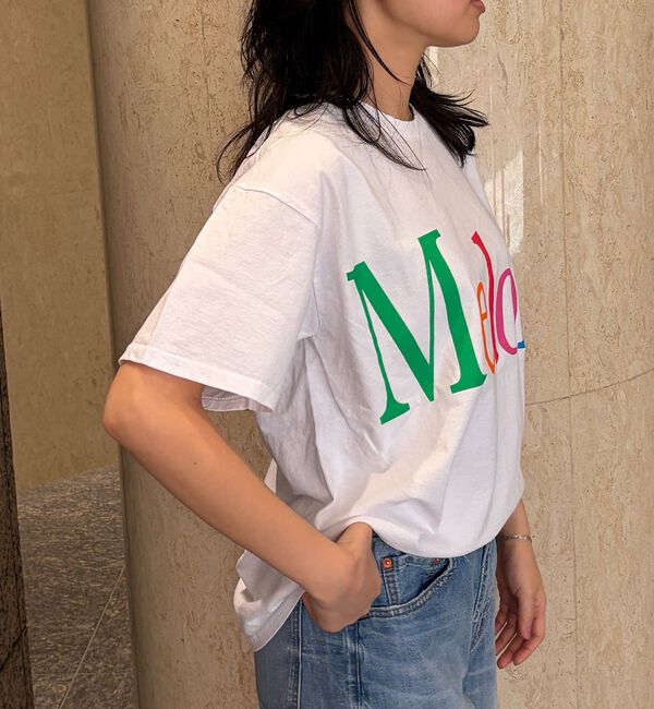 Rouge vif「【byeA./バイエー】Melon TEE/ロゴTシャツ」|Tシャツ・カットソー|