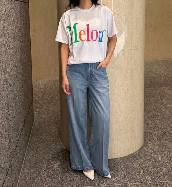 Rouge vif「【byeA./バイエー】Melon TEE/ロゴTシャツ」|Tシャツ・カットソー|