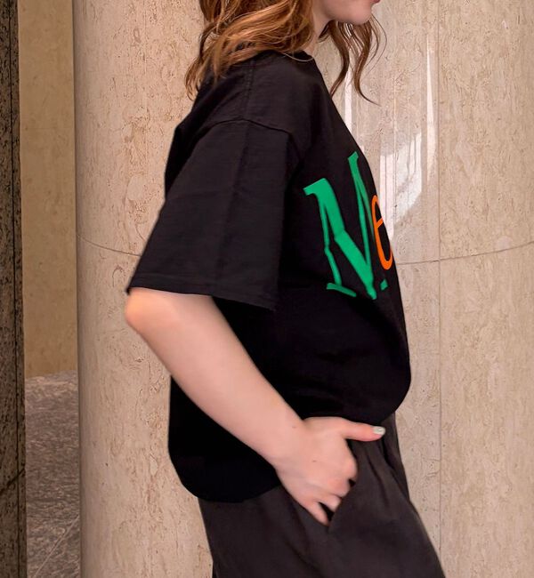 Rouge vif「【byeA./バイエー】Melon TEE/ロゴTシャツ」|Tシャツ・カットソー|