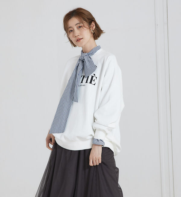 abahouse mavie「2WAYボウタイスキッパーシャツ」|シャツ・ブラウス|