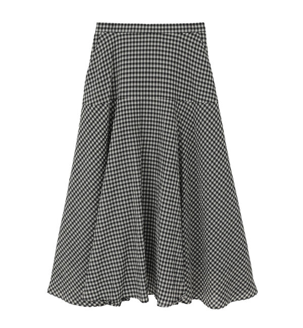 TIARA「ギンガムチェックフレアスカート」|スカート|