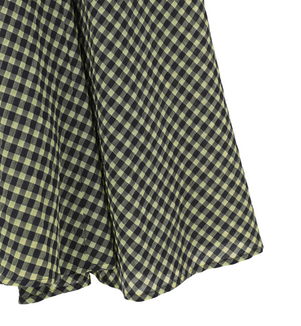 TIARA「ギンガムチェックフレアスカート」|スカート|