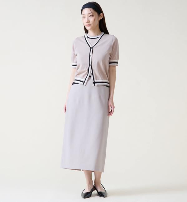 TIARA「カラーブロックタイトスカート」|スカート|