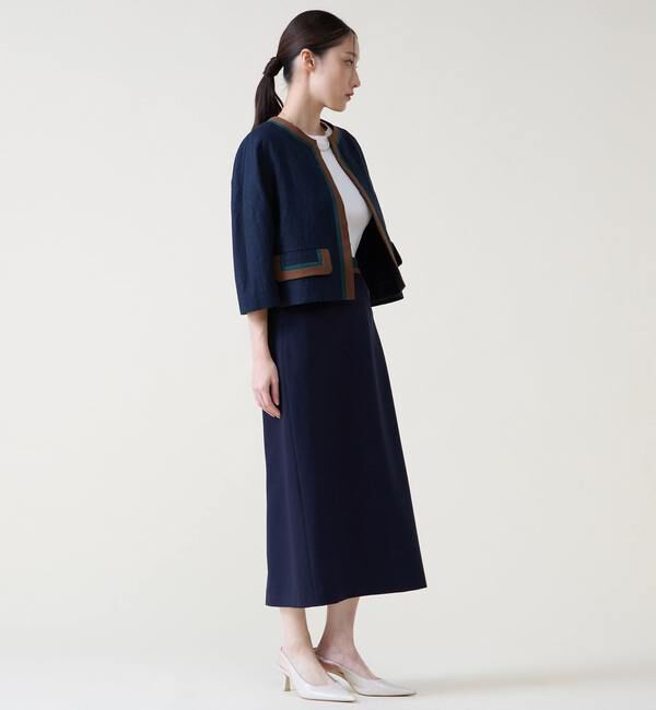 TIARA「カラーブロックタイトスカート」|スカート|