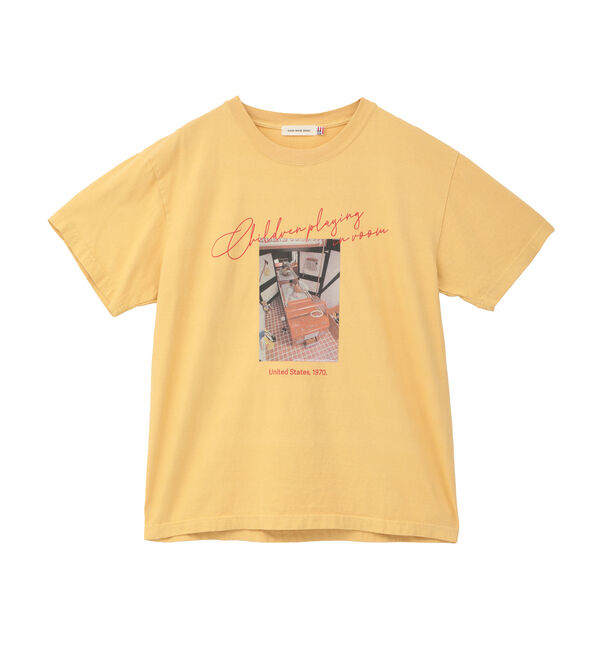 TIARA「【GOOD ROCK SPEED/グッドロックスピード】プリントTシャツ」|Tシャツ・カットソー|ブラウン