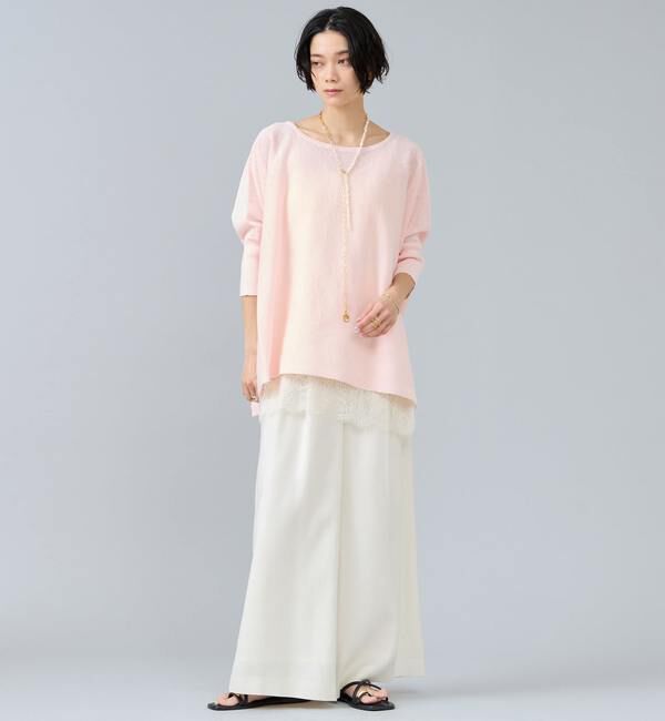 Liesse「ワイドドルマンオーバーニット」|ニット・セーター|