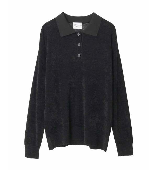 SOFFITTO「ベロアポロニット」|ニット・セーター|