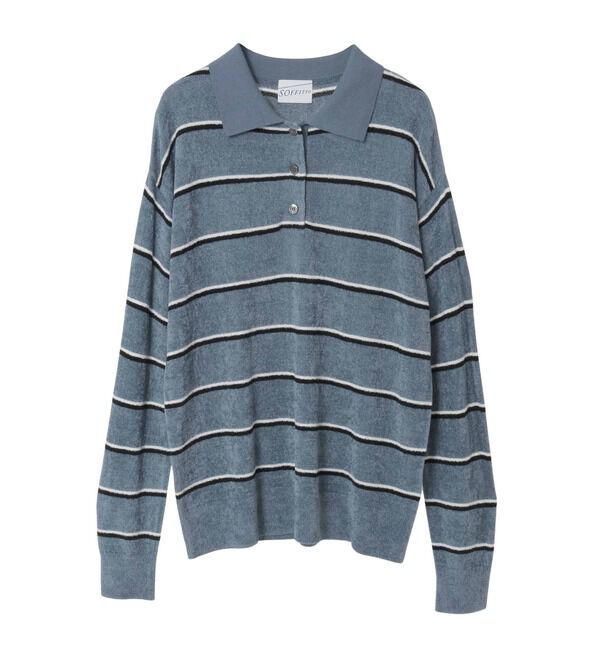 SOFFITTO「ベロアポロニット」|ニット・セーター|