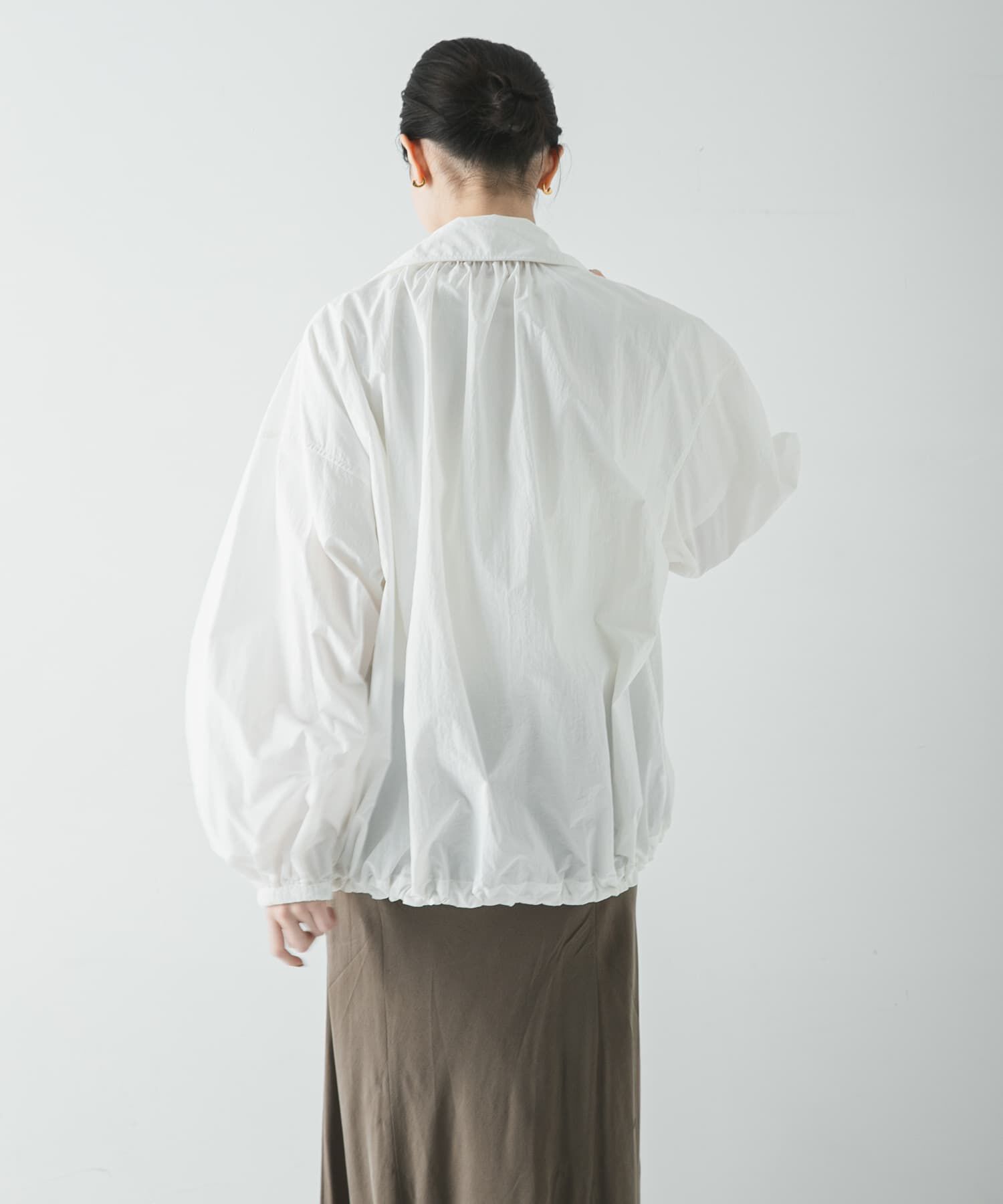 URBAN RESEARCH「撥水ナイロンギャザーブルゾン」|ブルゾン・スタジャン|