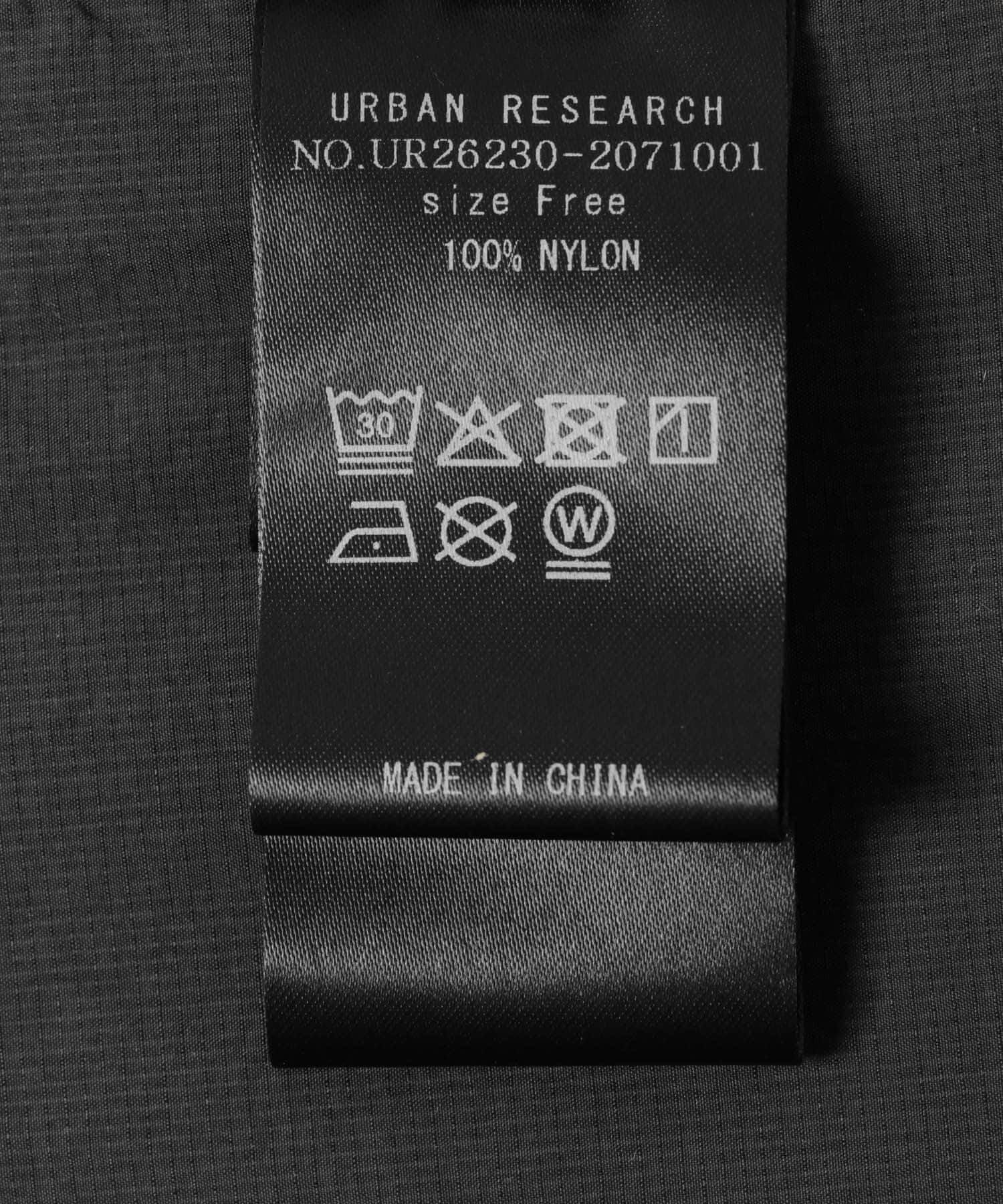 URBAN RESEARCH「撥水ナイロンギャザーブルゾン」|ブルゾン・スタジャン|