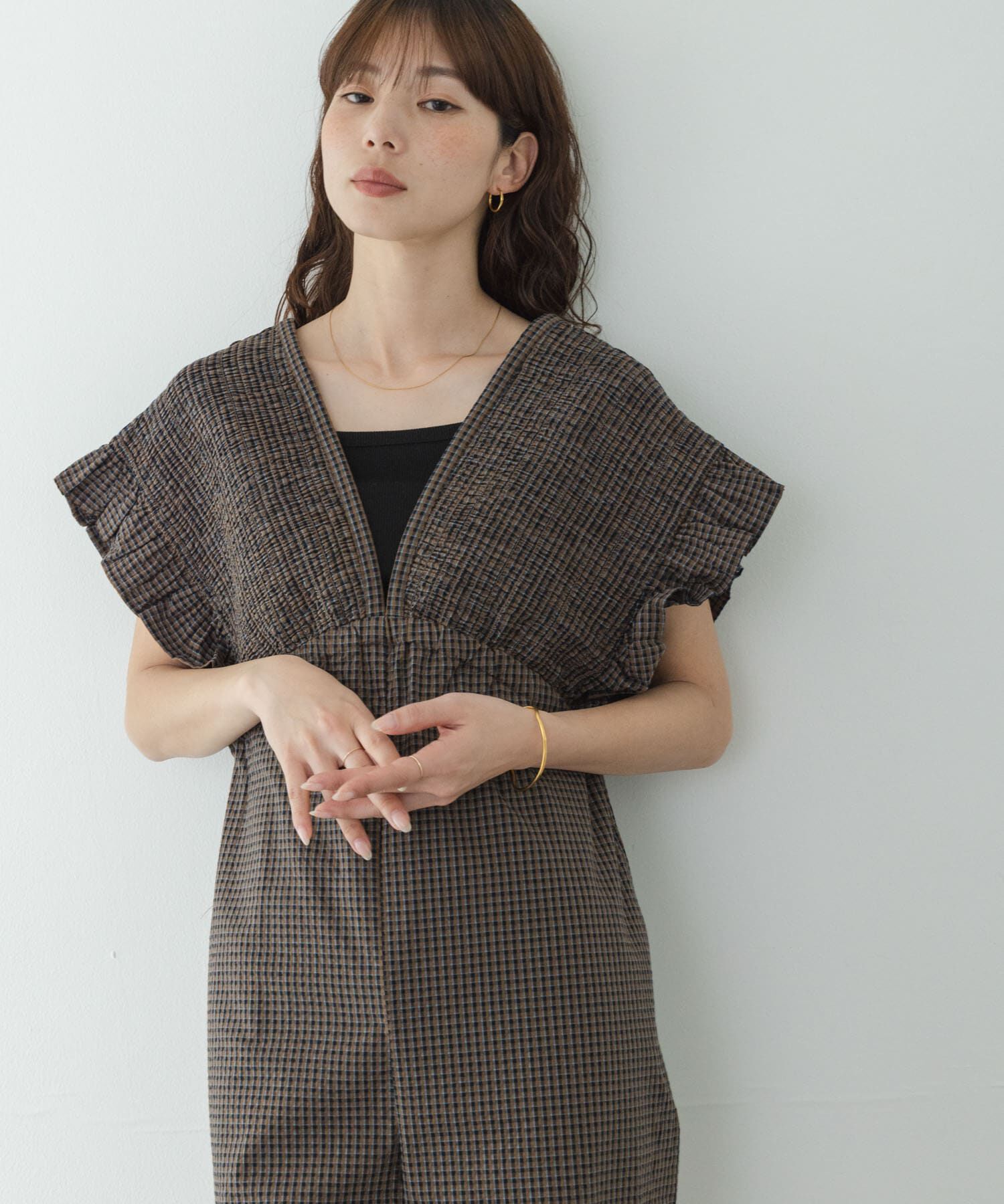 Sonny Label 「シャーリングオールインワン」|オールインワン|