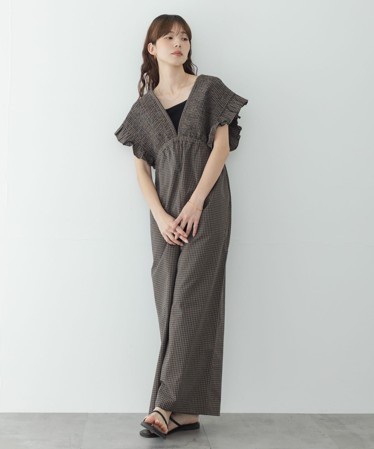 Sonny Label 「シャーリングオールインワン」|オールインワン|