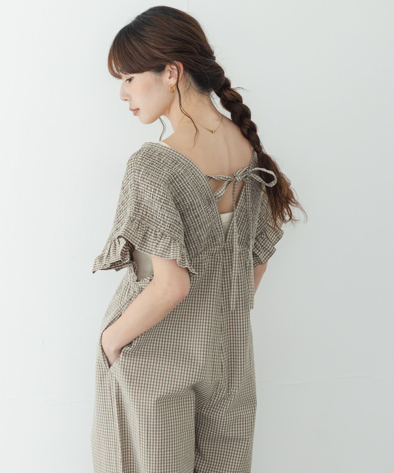 Sonny Label 「シャーリングオールインワン」|オールインワン|