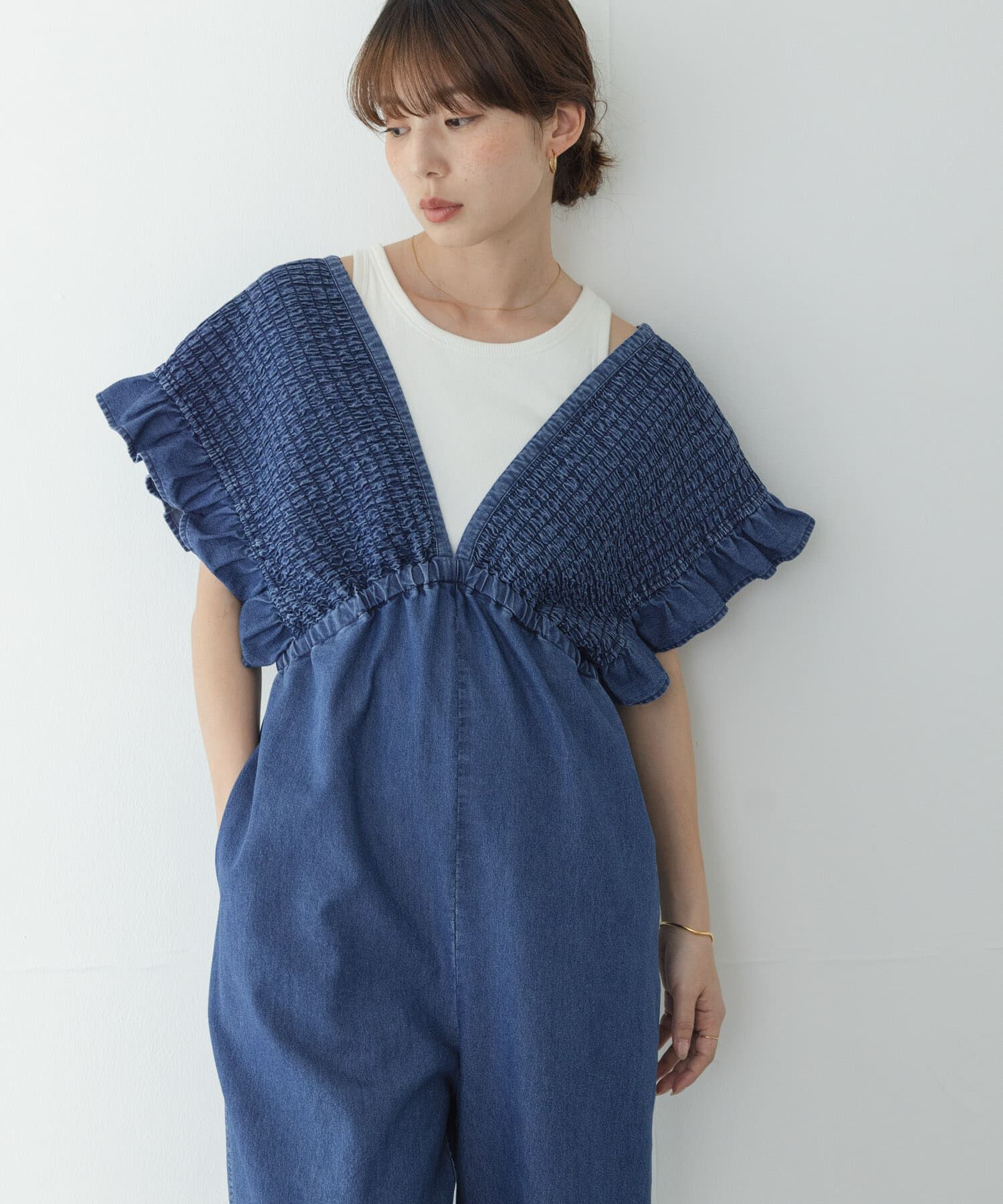 Sonny Label 「シャーリングオールインワン」|オールインワン|