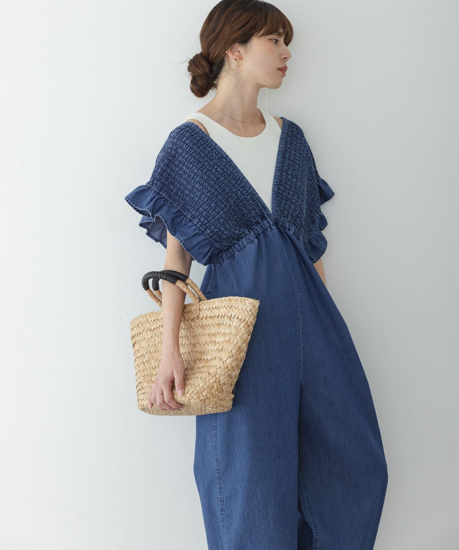 Sonny Label 「シャーリングオールインワン」|オールインワン|