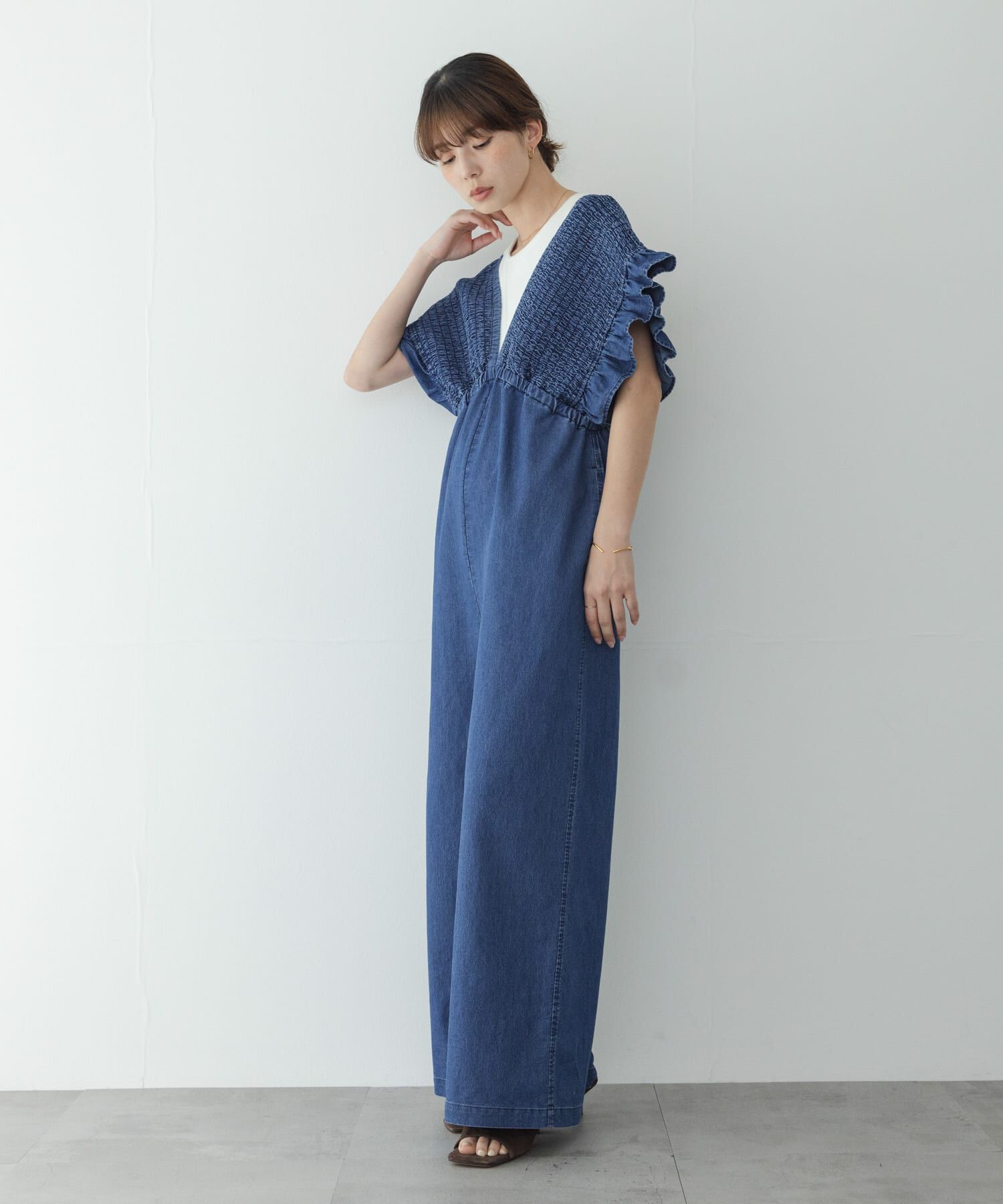 Sonny Label 「シャーリングオールインワン」|オールインワン|