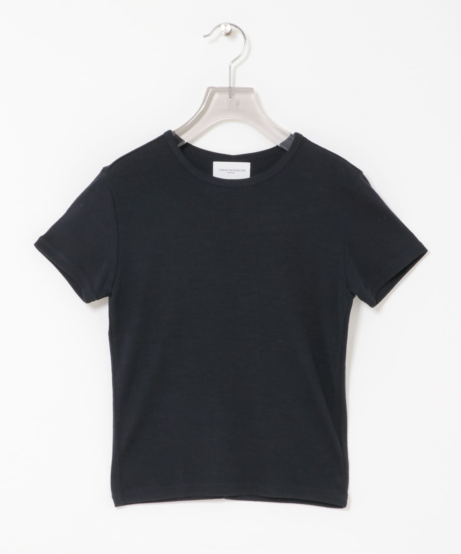 URBAN RESEARCH「new basic　WASHABLE WOOL BABY T-SHIRTS」|Tシャツ・カットソー|ネイビー