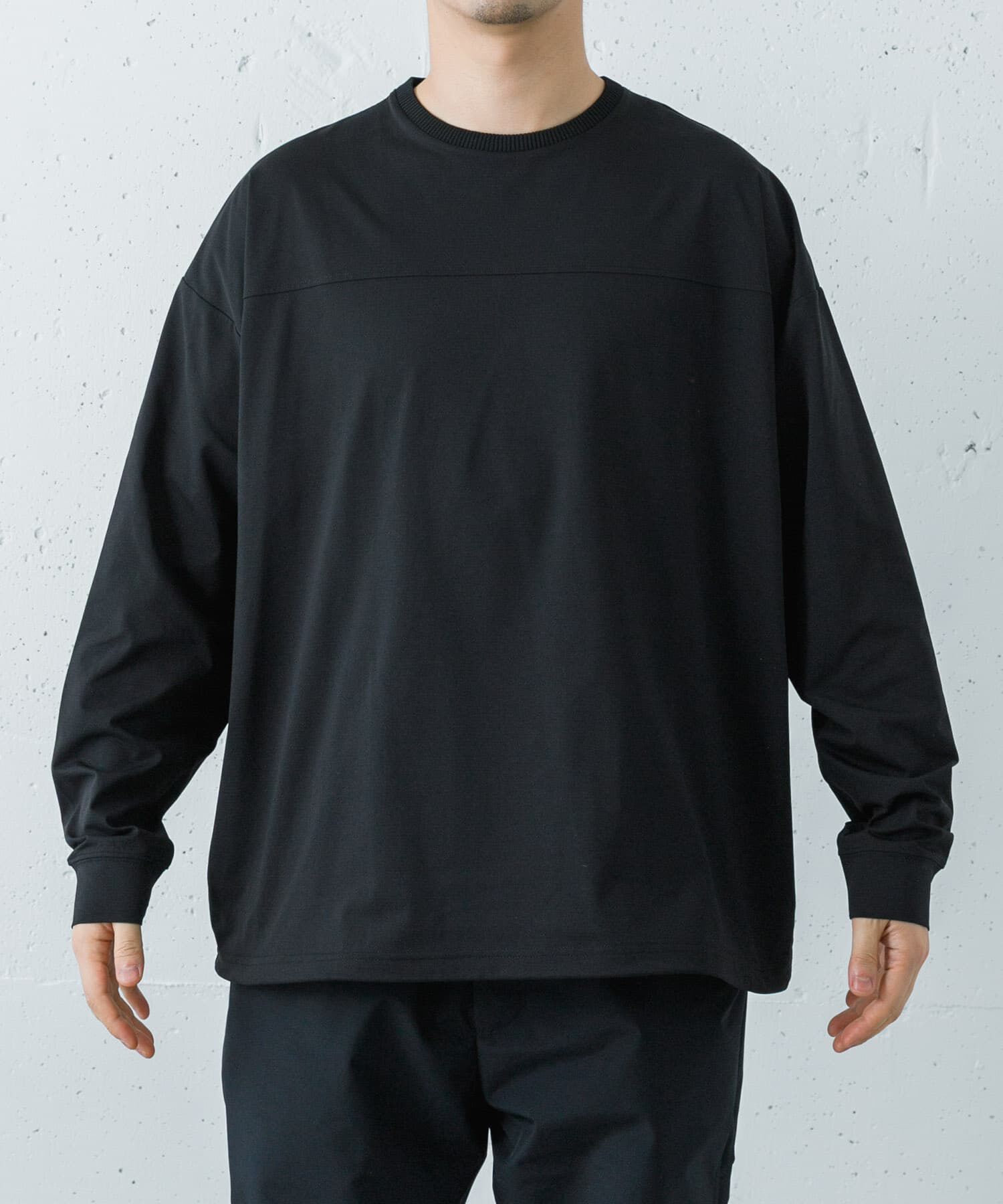 URBAN RESEARCH「Wide Dad　BREEZY TECH LONG-SLEEVE T-SHIRTS」|Tシャツ・カットソー|