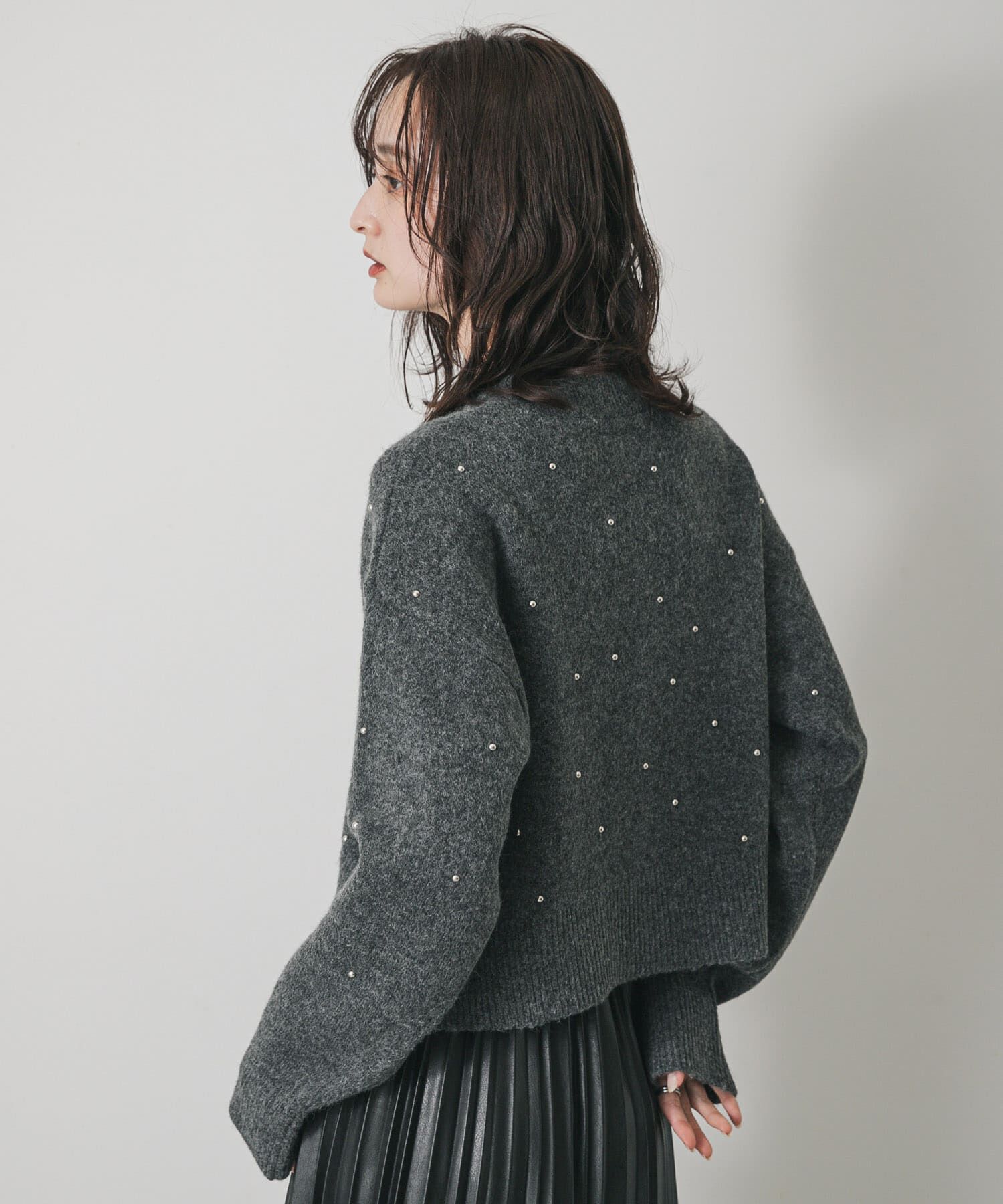 SENSE OF PLACE by URBAN RESEARCH「『洗濯可』ボールビーズカーディガン」|カーディガン|
