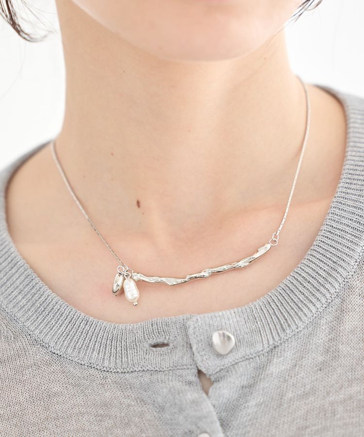 earth music&ecology「スマイリースライドネックレス」|ネックレス|