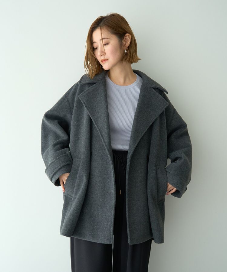 YECCA VECCA「シャギーPコート」|その他|