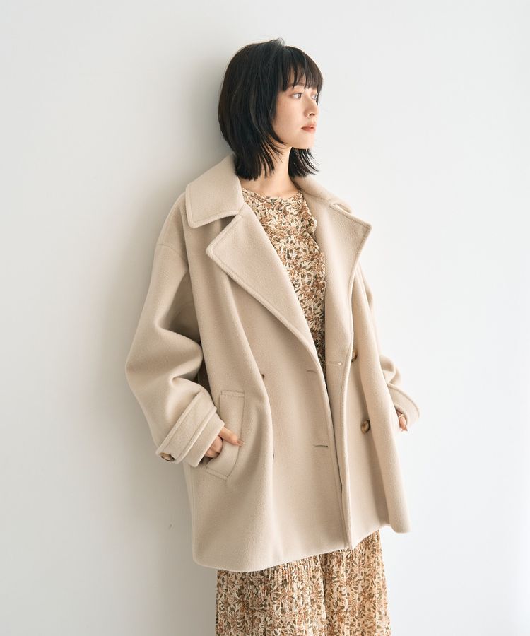 YECCA VECCA「シャギーPコート」|その他|