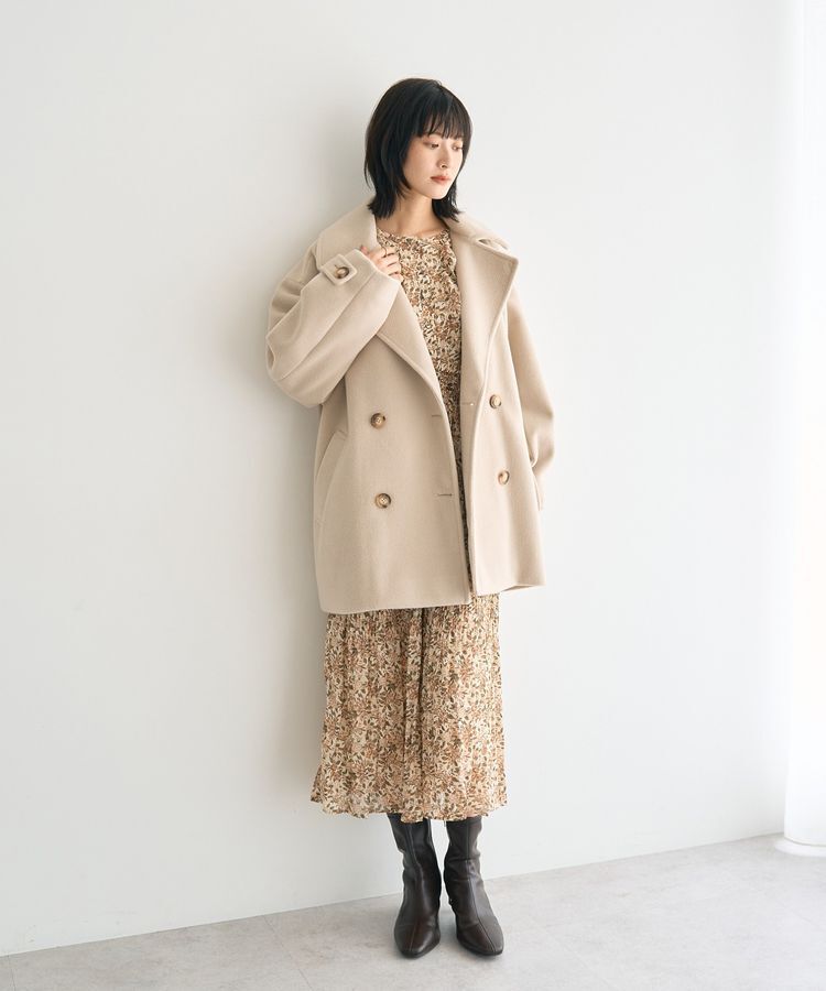 YECCA VECCA「シャギーPコート」|その他|