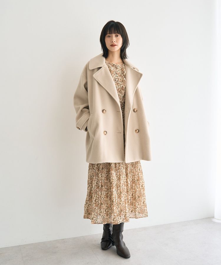 YECCA VECCA「シャギーPコート」|その他|