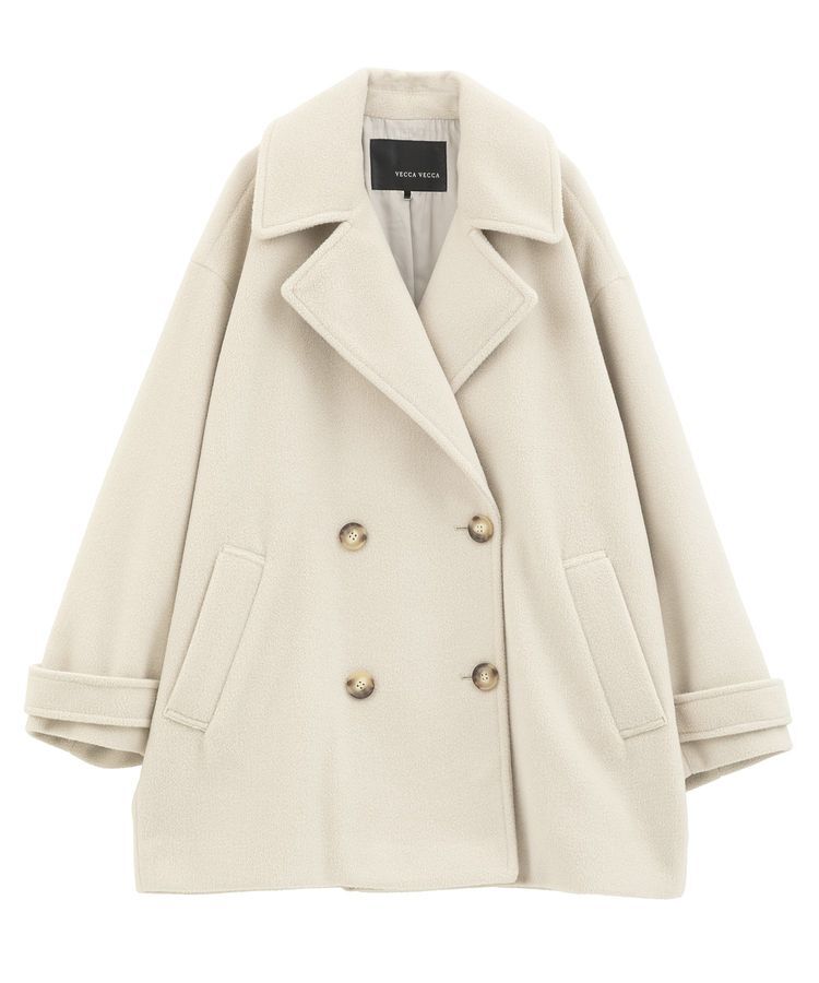 YECCA VECCA「シャギーPコート」|その他|